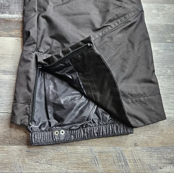 PWDR ROOM Ski Snow Pants Black Size Large